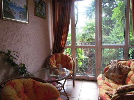 The apartment is located near the resort of Crimea, a large 