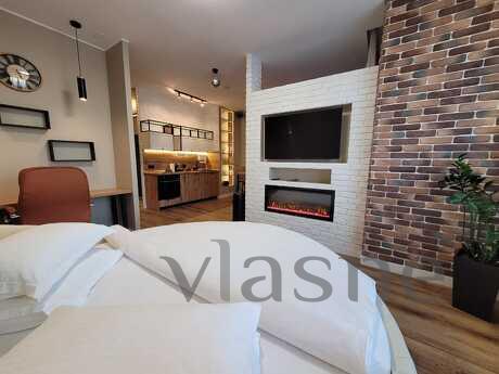 Jacuzzi, sauna, round bed, fireplace., Красноярськ - квартира подобово