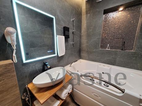 Jacuzzi, sauna, round bed, fireplace., Красноярськ - квартира подобово