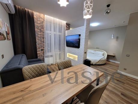 Jacuzzi, sauna, round bed, fireplace., Красноярськ - квартира подобово