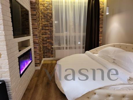 Jacuzzi, sauna, round bed, fireplace., Красноярськ - квартира подобово