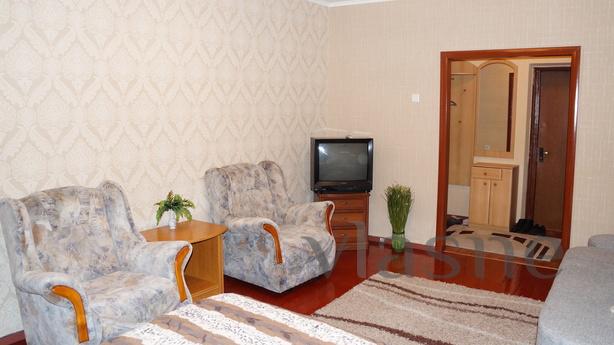 1 bedroom apartment, Almaty - günlük kira için daire