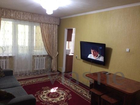 Rent a cozy 2-bedroom apartment in Shymkent. Perfectly clean