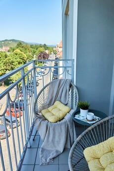 Panoramic 3k luxury apartments!, Mukacheve - günlük kira için daire