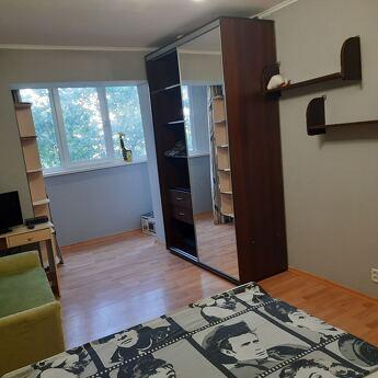 1 room apartment on Raiduzhniy, Skymol row, Kyiv - günlük kira için daire