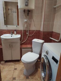 1 room apartment on Raiduzhniy, Skymol row, Kyiv - günlük kira için daire