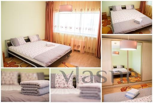 3-bedroom apartments 17 floor, Astana - günlük kira için daire