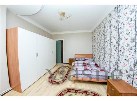 3-bedroom apartments in the Triumph, Astana - günlük kira için daire