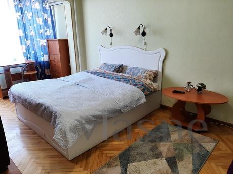 Rent a cozy one-room apartment, double bed, sofa, Close prox