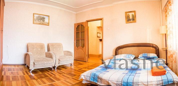 1 bedroom Abay-Manas, Center of Almaty, Almaty - günlük kira için daire