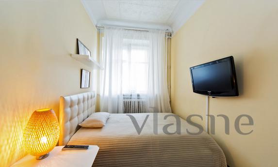 These apartments are located in Moscow, 400 meters from the 