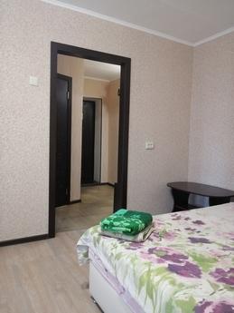Daily, hourly. Rent 1-room apartment with a good repair at t