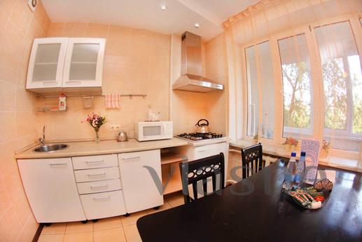 1-room. apartment Kunaev-Kabanbai batyr, Almaty - günlük kira için daire
