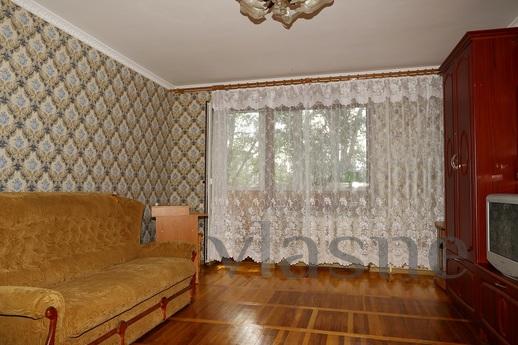 The apartment is located next to the Primorsky Square, near 