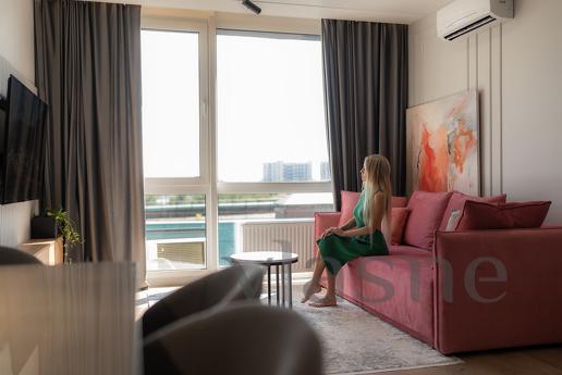 2 rooms 'Flamingo', residential complex Slavutich, Kyiv - günlük kira için daire