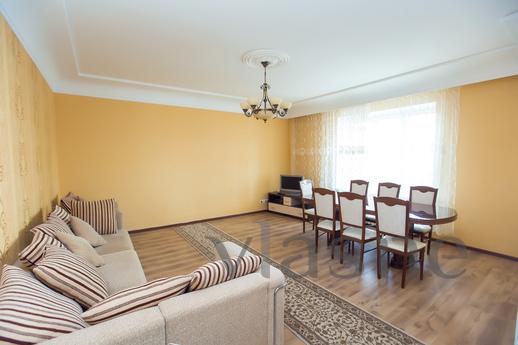 Two-bedroom apartment for rent is located in the center of t