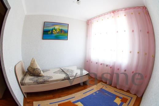 3-room apartment of elite class, Kostanay - günlük kira için daire