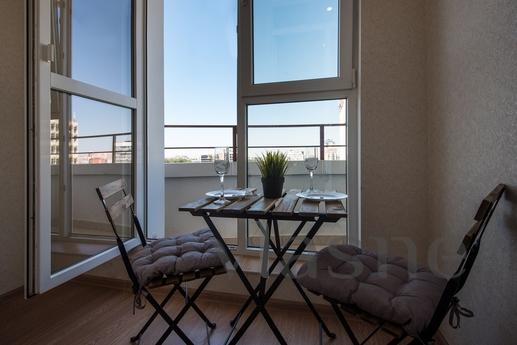 Apartment with Lounge Area and View, Krasnodar - günlük kira için daire