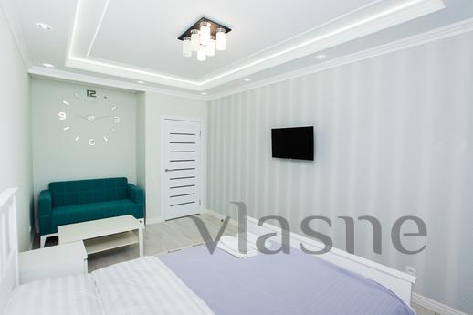 Daily, new 1 bedroom apartment, Astana - apartment by the day