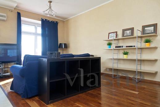 One-bedroom apartment in Barrikadnaya, Moscow - günlük kira için daire