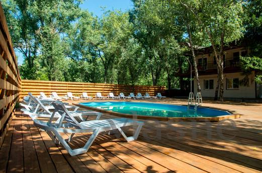 The house from a wooden bar at the recre, Rostov-on-Don - günlük kira için daire