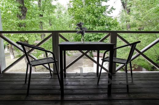 The house from a wooden bar at the recre, Rostov-on-Don - günlük kira için daire