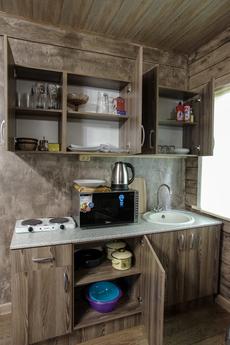 The house from a wooden bar at the recre, Rostov-on-Don - günlük kira için daire