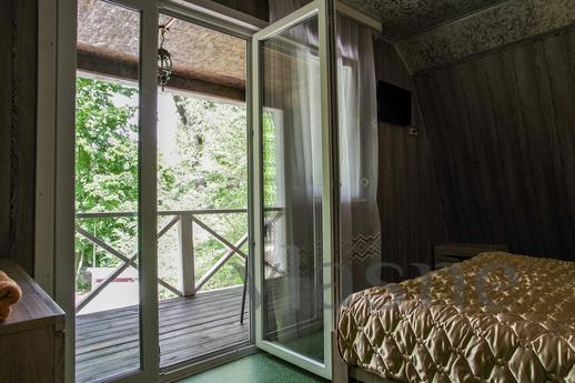 The house from a wooden bar at the recre, Rostov-on-Don - günlük kira için daire