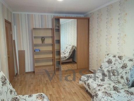 Daily rent 1-bedroom, Erzhanova, 46., Karaganda - günlük kira için daire