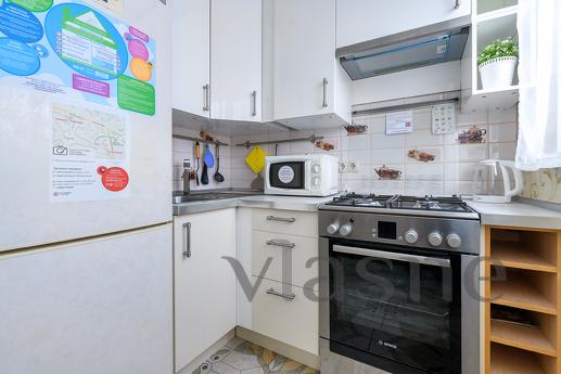 Pioneer m., Kotelnikov Alley, 3, Saint Petersburg - günlük kira için daire