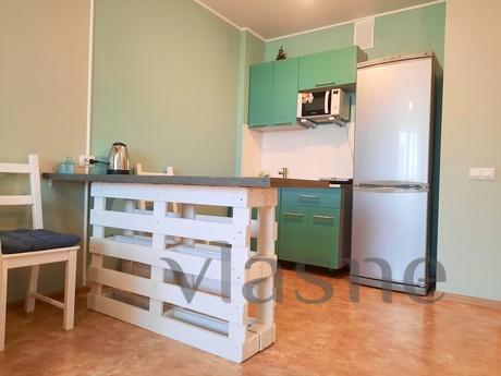 Квартира-студия в скандинавском стиле, Красноярск - квартира посуточно