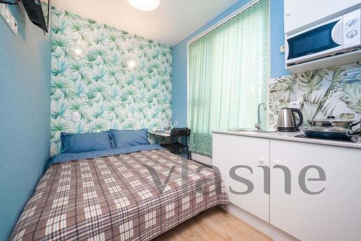 Cozy studio on Bachurinskaya 7k1, Moscow - günlük kira için daire