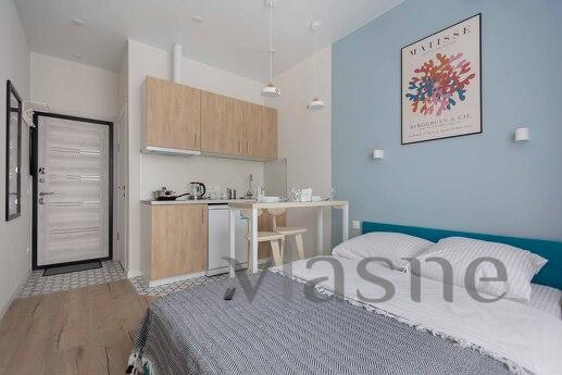 Cozy studio for rent in the modern residential complex 