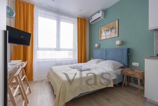 Cozy studio for rent in the modern residential complex "