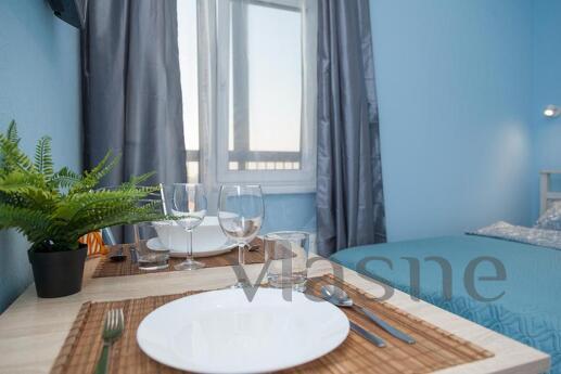 Stylish apartment near metro Bibirevo, Moscow - apartment by the day