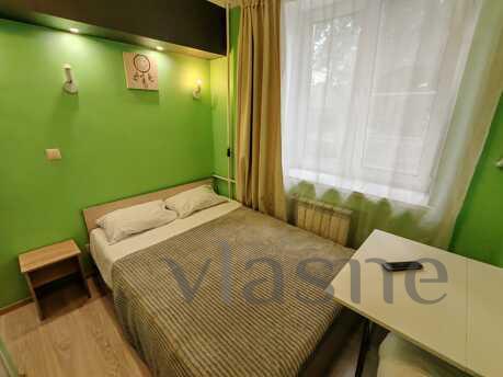 The apartment is located in the historical center of Moscow,