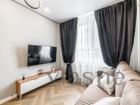 Стильная однокомнатная квартира, Красногорск - квартира посуточно