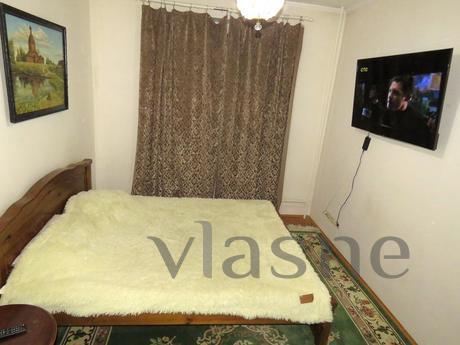 2-room apartment, 65m², 2/4 floor by the, Almaty - günlük kira için daire