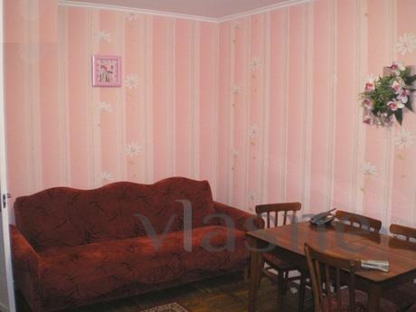 I rent monthly a warm 2-room apartment in a 2-storey buildin