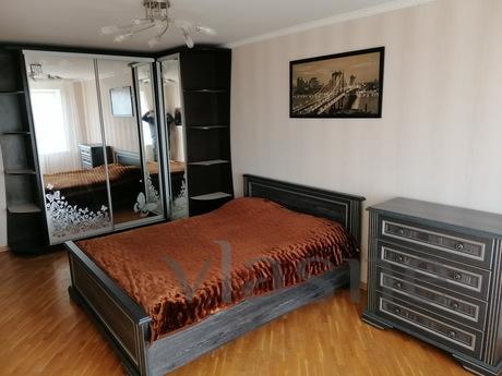 The apartment is located almost in the city center. Near the