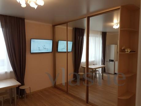 For rent studio apartment in a new build, Тюмень - квартира подобово