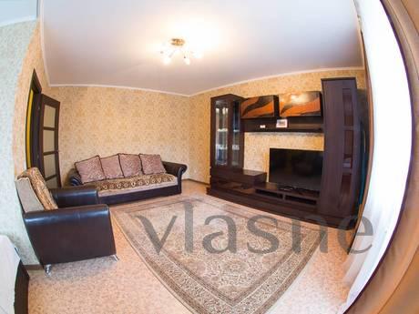 1.5 bedroom apartment in the city center, Kostanay - günlük kira için daire