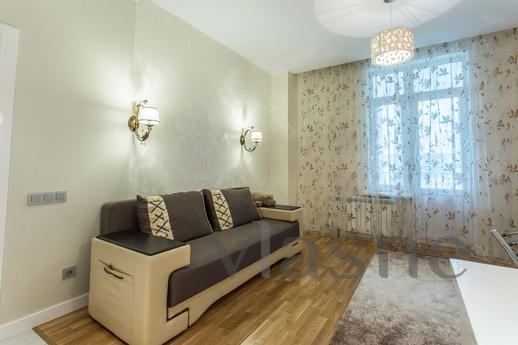 2-room apartment in the residential comp, Almaty - apartment by the day