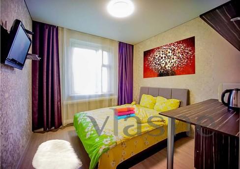 A cozy apartment in Novosibirsk for hours and days. Rent an 