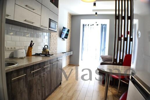 River Park konut kompleksi, str. Zafer seti, Dnipro (Dnipropetrovsk) - günlük kira için daire