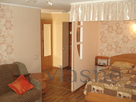 1 BR. renovated apartment in the city center. Repair of 2012