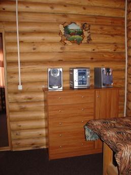 A luxurious log cabin on the Dniper bank, Kozin - günlük kira için daire
