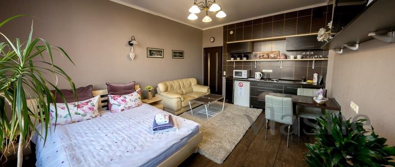 1 oda sq. merkezde, euro, yeni bina, Chernihiv - günlük kira için daire