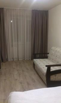 This two-room apartment, located on the Ul.Dovzhenko, 9 / Sh