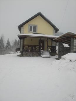 The cottage is located in the picturesque village of Slavske